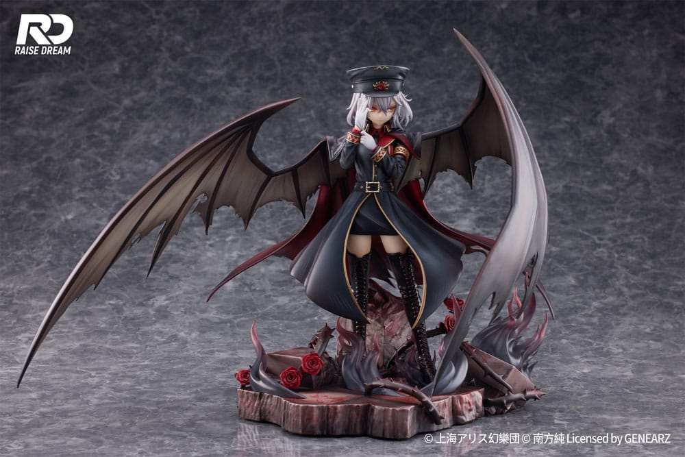 Touhou Project PVC Statue 1/6 Remilia Scarlet Military Uniform Ver. 24 cm - Smalltinytoystore