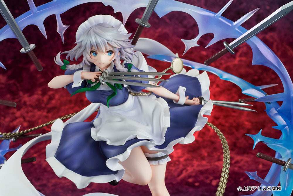 Touhou Project PVC Statue 1/7 Izayoi Sakuya illustration by TEDDY 32 cm - Smalltinytoystore