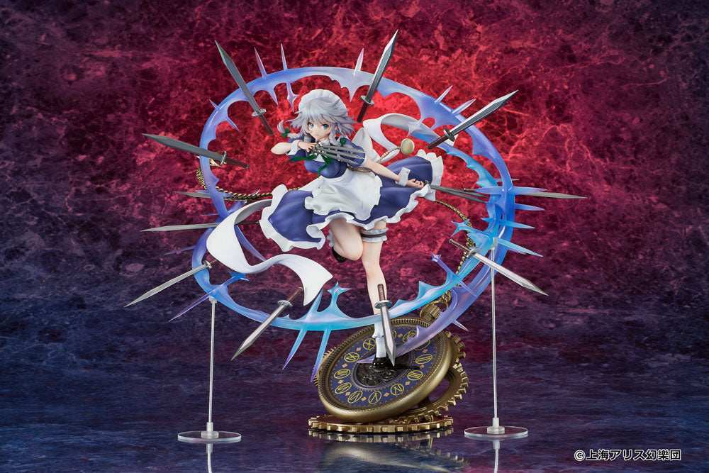 Touhou Project PVC Statue 1/7 Izayoi Sakuya illustration by TEDDY 32 cm - Smalltinytoystore