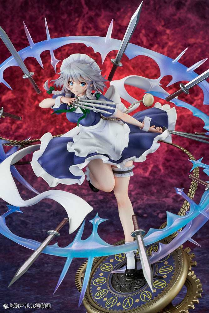 Touhou Project PVC Statue 1/7 Izayoi Sakuya illustration by TEDDY 32 cm - Smalltinytoystore