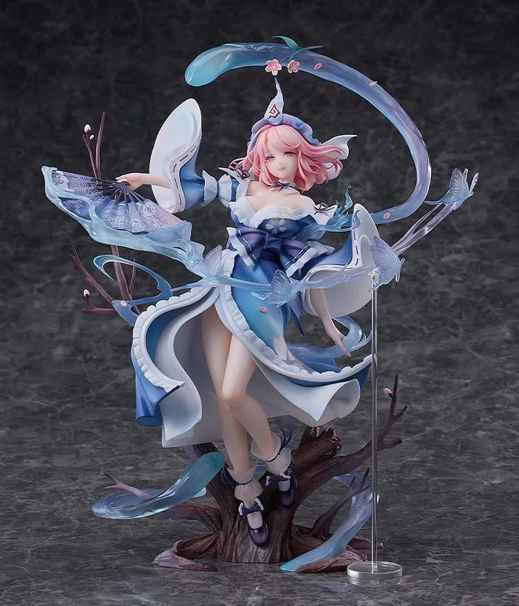 Touhou Project PVC Statue 1/7 Yuyuko Saigyouji: Natural-Born Ghost Ver. 30 cm - Smalltinytoystore