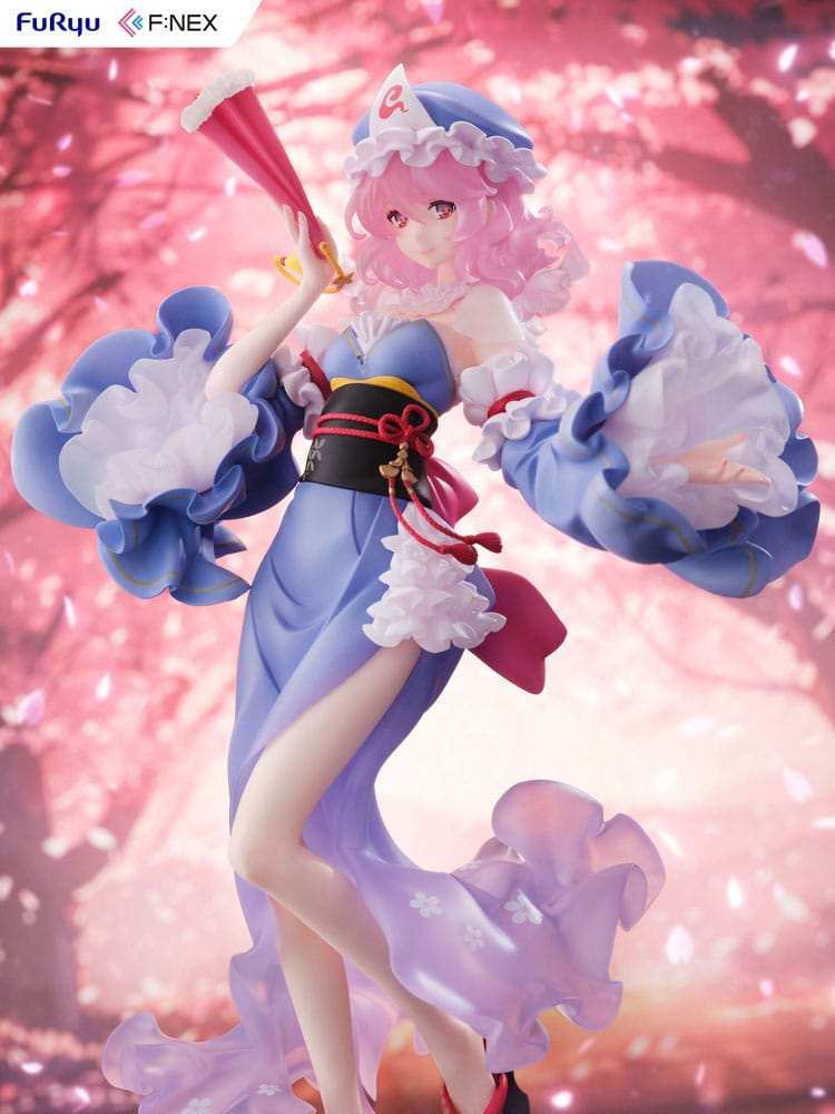 Touhou Project Statue 1/6 Yuyuko Saigyouji illustration by Ideolo 30 cm - Smalltinytoystore