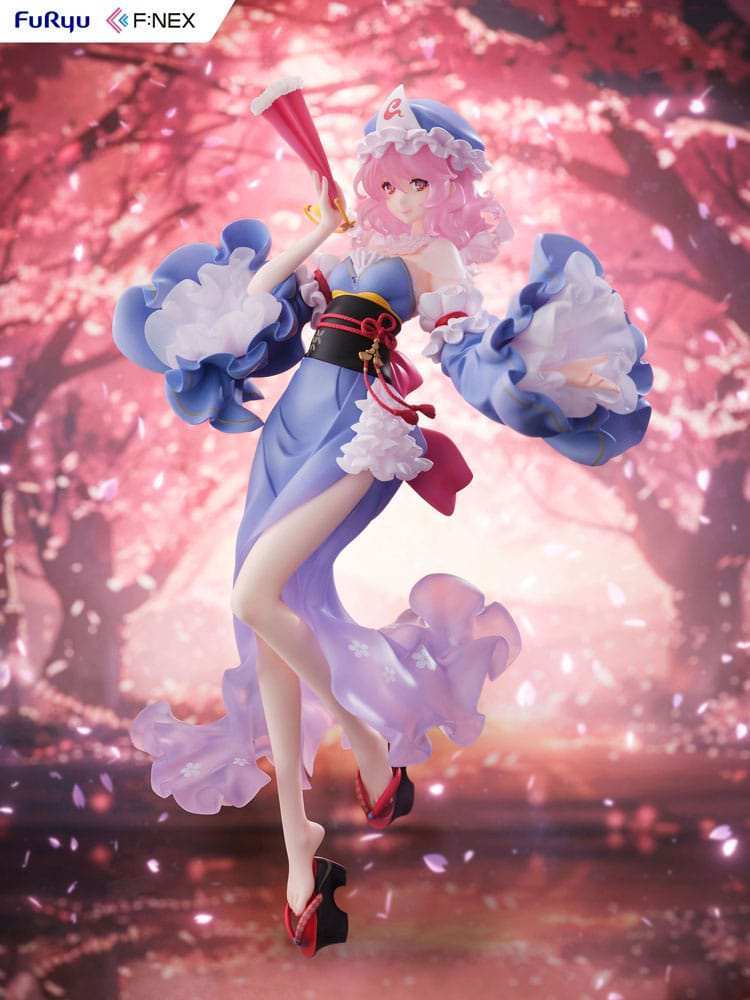 Touhou Project Statue 1/6 Yuyuko Saigyouji illustration by Ideolo 30 cm - Smalltinytoystore
