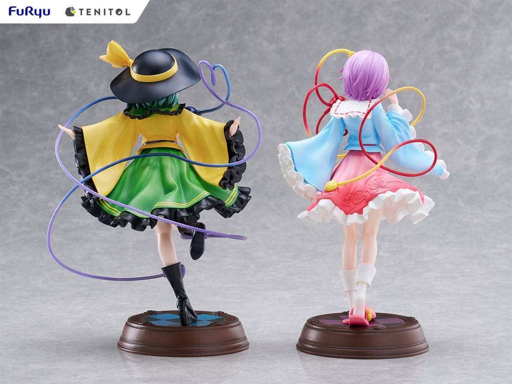 Touhou Project Tenitol PVC Statue Koishi Komeiji & Satori Komeiji 22 cm - Smalltinytoystore