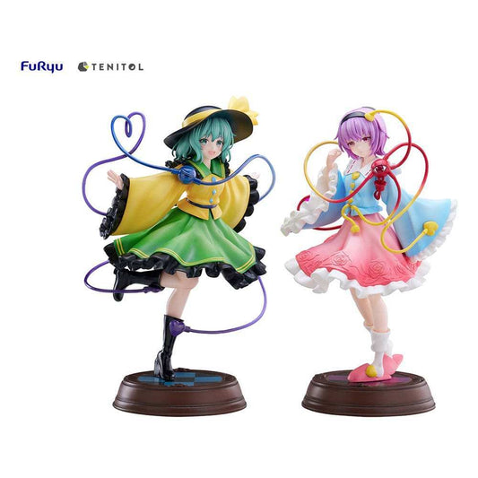 Touhou Project Tenitol PVC Statue Koishi Komeiji & Satori Komeiji 22 cm - Smalltinytoystore