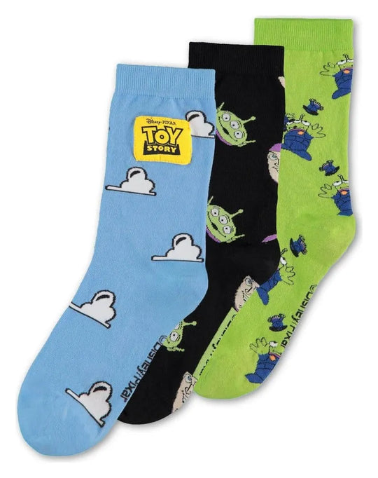 Toy Story 5 Socken 3er-Pack Crew 35-38