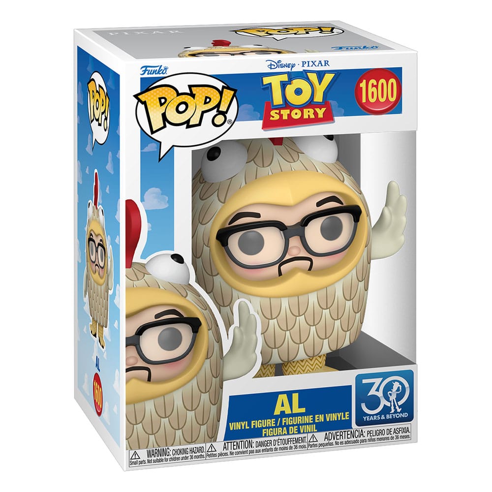 Toy Story POP! Disney Vinyl Figuren Al (Chicken Suit) (30th Anniversary) 9 cm - Smalltinytoystore
