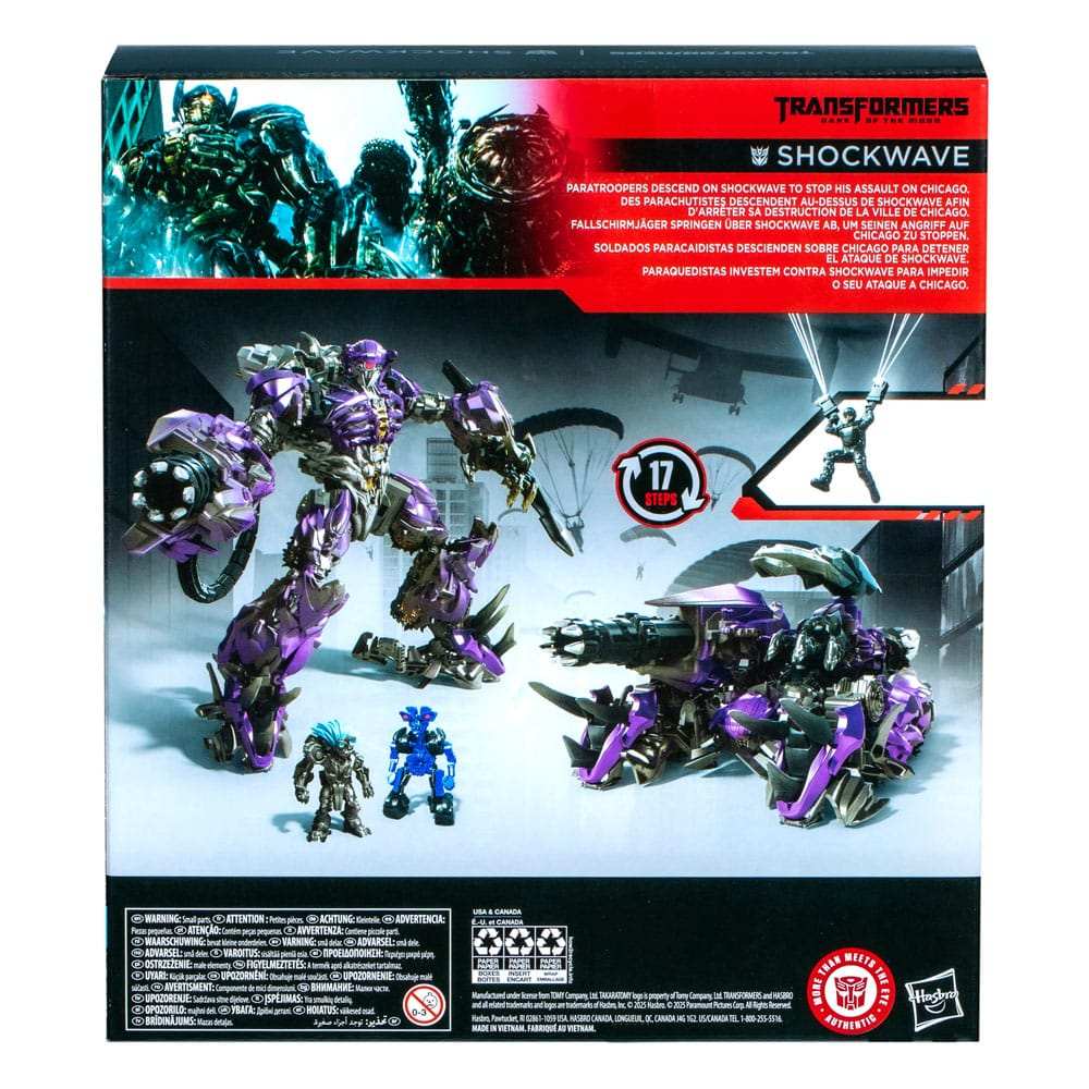 Transformers 3 Studio Series Leader Class Actionfigur Shockwave 21 cm - Smalltinytoystore