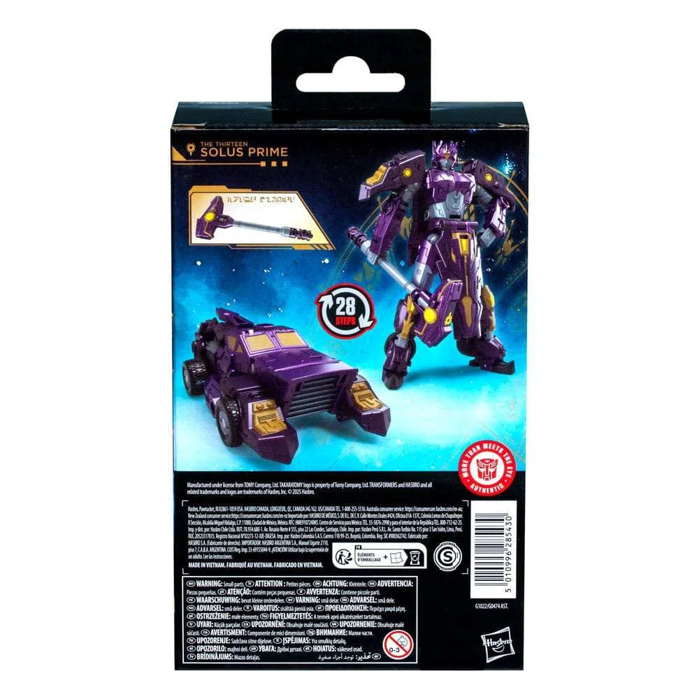 Transformers Age of the Primes Deluxe Class Actionfigur The Thirteen Autobot Solus Prime 14 cm - Smalltinytoystore