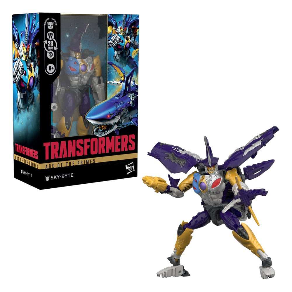 Transformers Age of the Primes Voyager Class Actionfigur Sky-Byte 18 cm - Smalltinytoystore