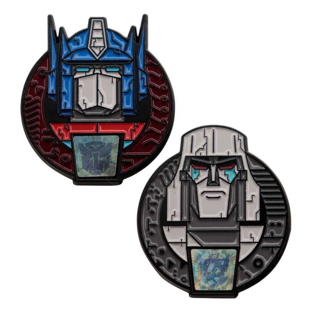 Transformers Ansteck-Pins 2er-Set 40th Anniversary - Smalltinytoystore