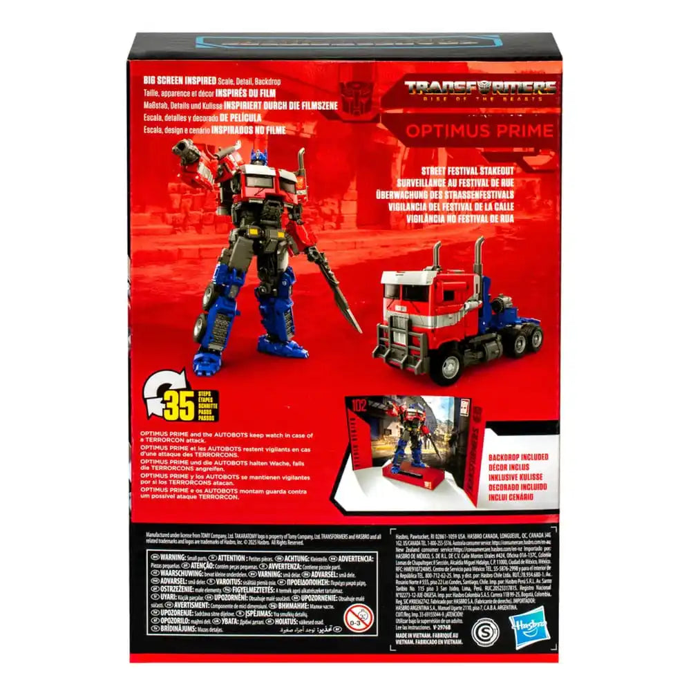 Transformers: Aufstieg der Bestien Generations Studio Series Voyager Class Actionfigur Optimus Prime 17 cm - Smalltinytoystore