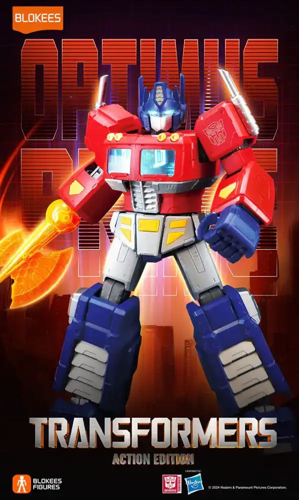 Transformers Blokees Plastic Model Action Edition 01 G1 Optimus Prime - Smalltinytoystore