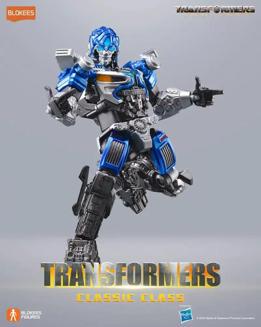 Transformers Blokees Plastic Model Classic Class 06 Mirage - Smalltinytoystore