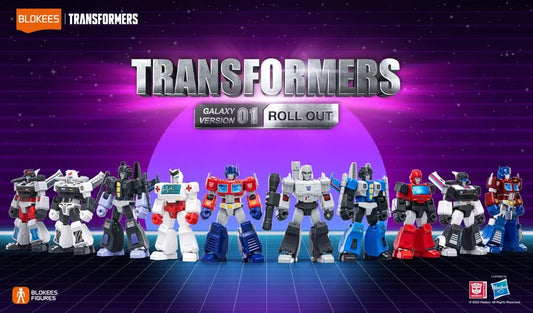 Transformers Blokees Plastic Model Kit Galaxy Version 01 Roll Out Sortiment (9) - Smalltinytoystore