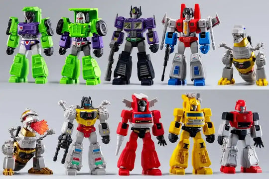 Transformers Blokees Plastic Model Kit Galaxy Version 02 SOS Sortiment (9) - Smalltinytoystore