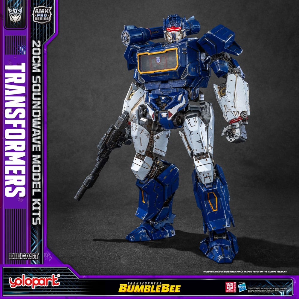 Transformers: Bumblebee AMK Pro Series Plastic Model Kit Soundwave (Oversea Version) 20 cm - Smalltinytoystore