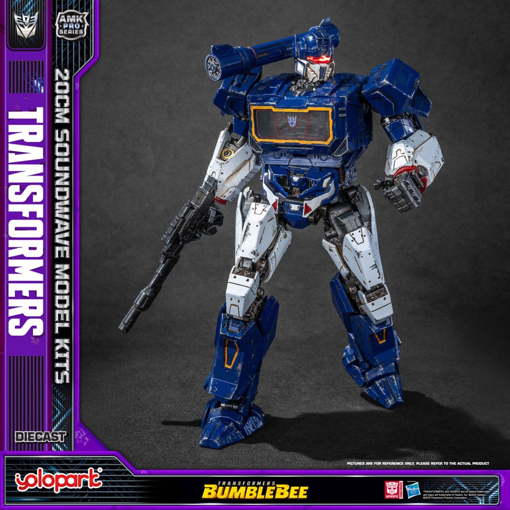 Transformers: Bumblebee AMK Pro Series Plastic Model Kit Soundwave (Oversea Version) 20 cm - Smalltinytoystore