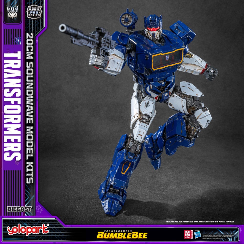 Transformers: Bumblebee AMK Pro Series Plastic Model Kit Soundwave (Oversea Version) 20 cm - Smalltinytoystore