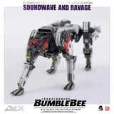 Transformers Bumblebee DLX Actionfiguren Doppelpack 1/6 Soundwave & Ravage 28 cm - Smalltinytoystore