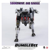 Transformers Bumblebee DLX Actionfiguren Doppelpack 1/6 Soundwave & Ravage 28 cm - Smalltinytoystore