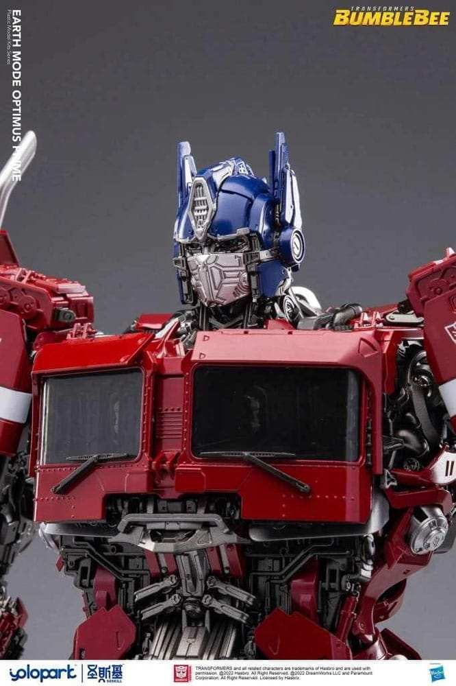Transformers Bumblebee Plastic Model Kit Earth mode Optimus Prime 30 cm - Smalltinytoystore