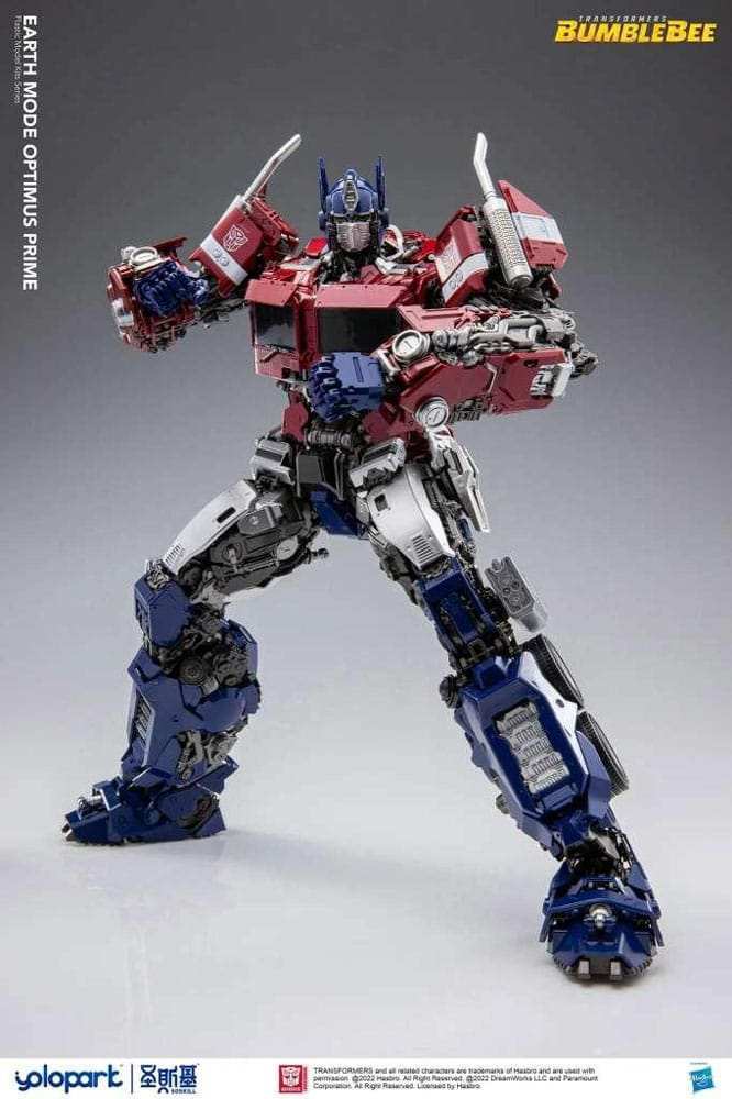 Transformers Bumblebee Plastic Model Kit Earth mode Optimus Prime 30 cm - Smalltinytoystore