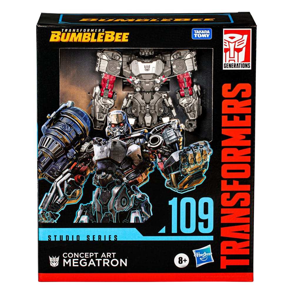 Transformers: Bumblebee Studio Series Leader Class 109 Actionfigur Concept Art Megatron 22 cm AUSPACKER - Smalltinytoystore