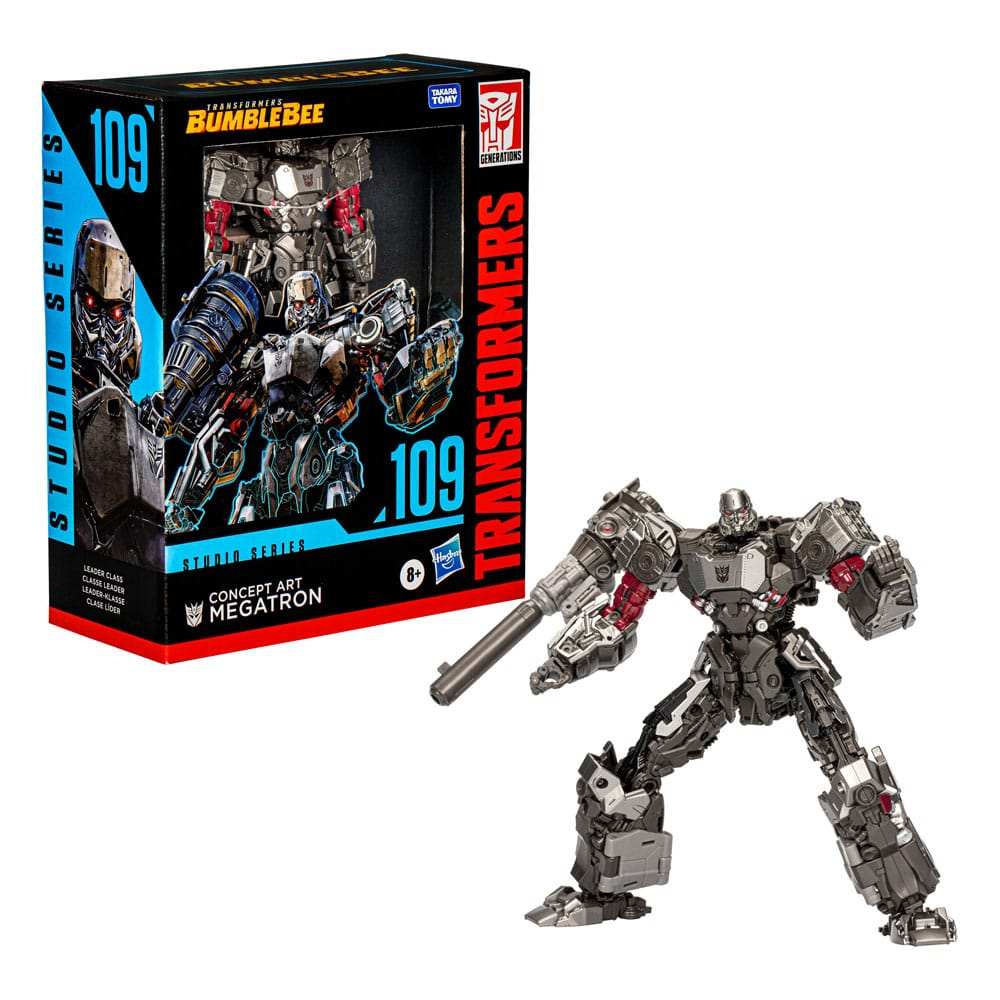 Transformers: Bumblebee Studio Series Leader Class 109 Actionfigur Concept Art Megatron 22 cm AUSPACKER - Smalltinytoystore