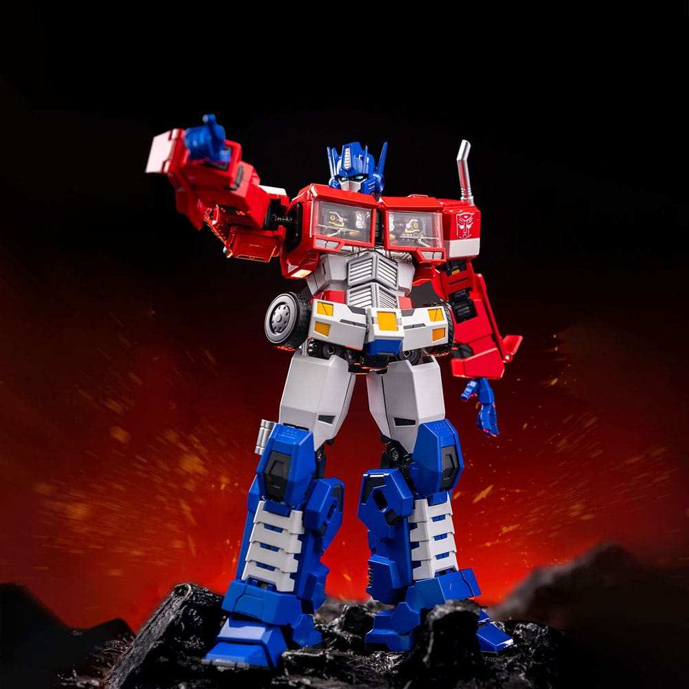 Transformers Combot Diecast Actionfigur Optimus Prime 19 cm - Smalltinytoystore