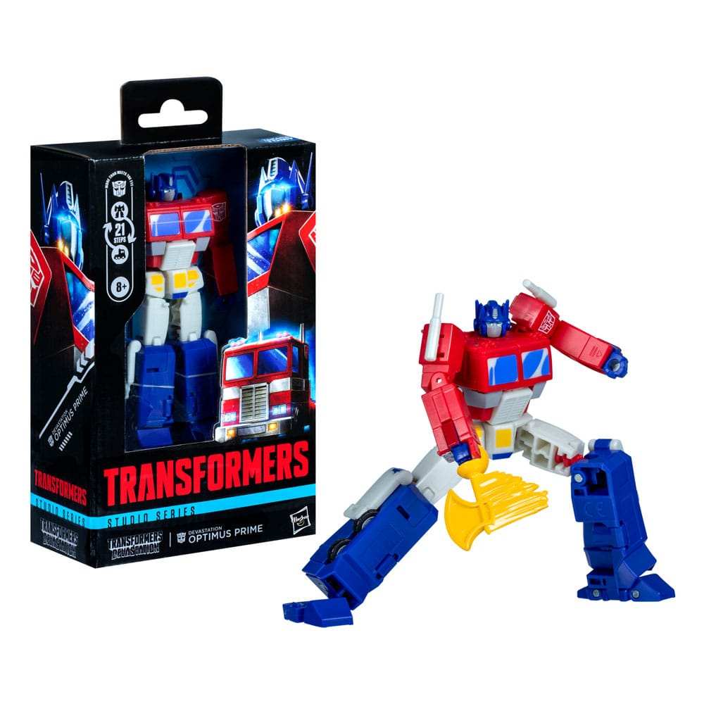 Transformers Devastation Studio Series Deluxe Class Actionfigur Optimus Prime 11 cm - Smalltinytoystore