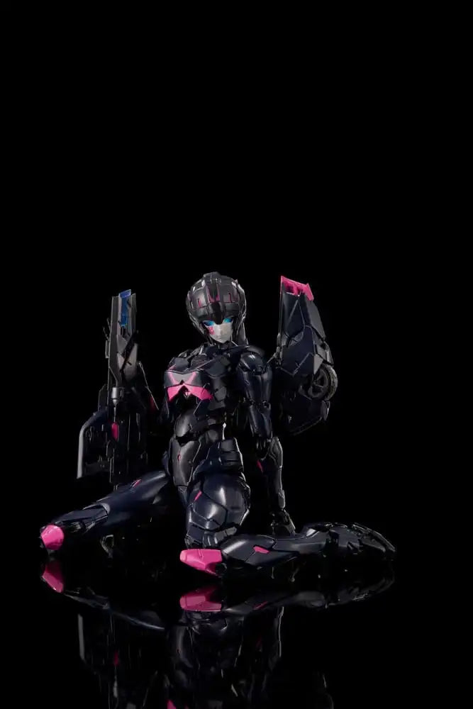 Transformers Furai Model Plastic Model Kit Black Arcee 16 cm - Smalltinytoystore