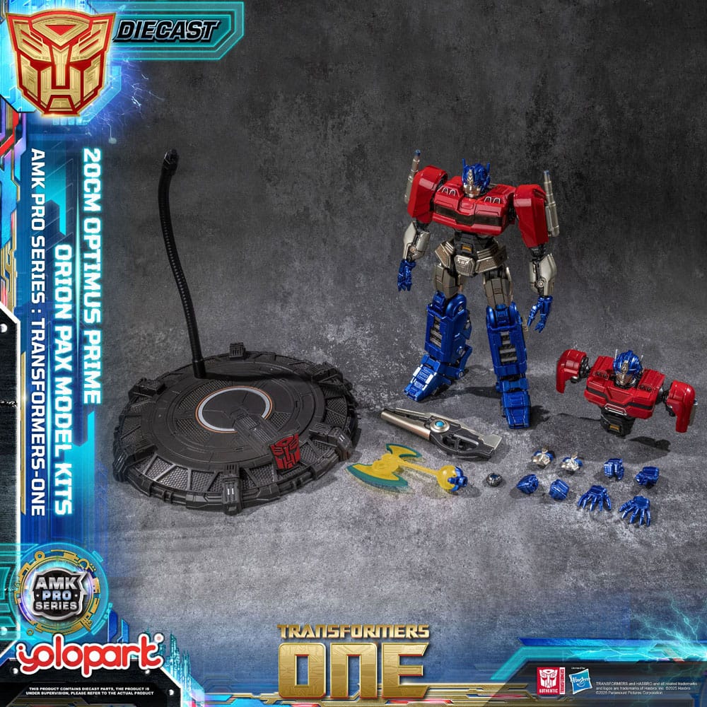 Transformers: Generation One AMK Pro Series Plastic Model Kit Orion Pax/Optimus Prime Final Form 20 cm - Smalltinytoystore
