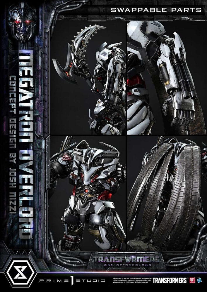 Transformers Generations I Museum Masterline Statue Megatron Overlord (Design by Josh Nizzi) 89 cm - Smalltinytoystore