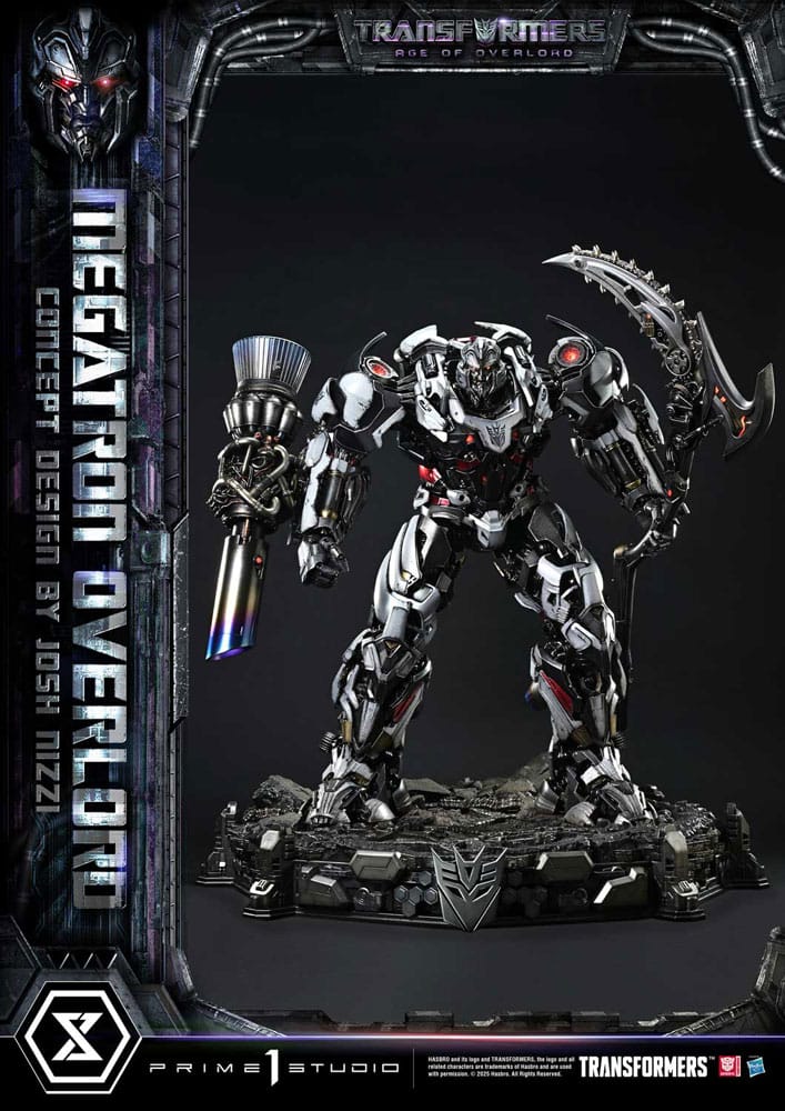 Transformers Generations I Museum Masterline Statue Megatron Overlord (Design by Josh Nizzi) 89 cm - Smalltinytoystore