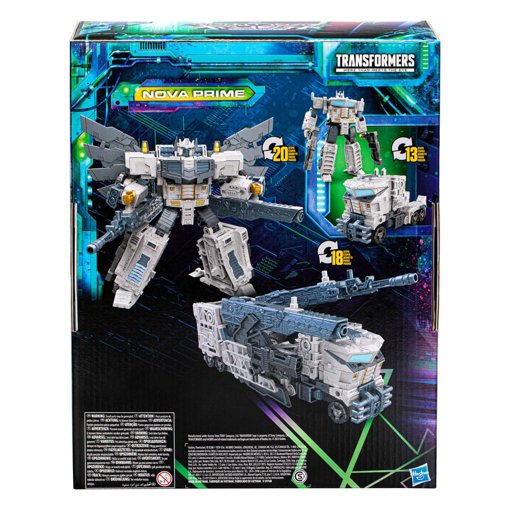 Transformers Generations Legacy Evolution Leader Class Actionfigur Nova Prime 18 cm - Smalltinytoystore