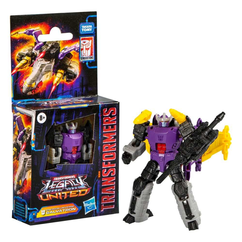 Transformers Generations Legacy United Core Class Actionfigur Energon Universe Galvatron 9 cm - Smalltinytoystore