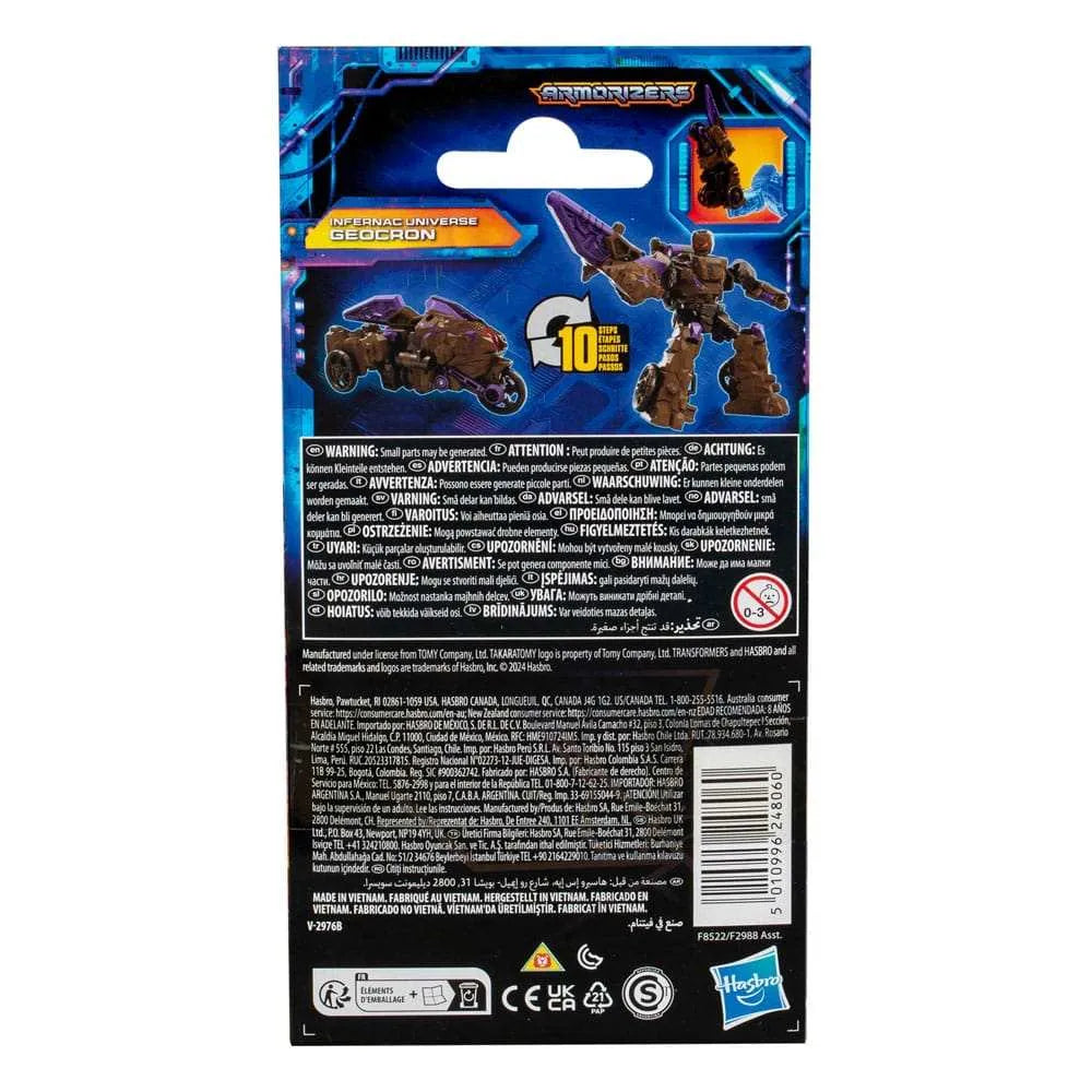 Transformers Generations Legacy United Core Class Actionfigur Infernac Universe Geocron 9 cm - Smalltinytoystore