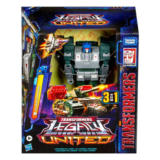Transformers Generations Legacy United Leader Class Actionfigur Overcharge 19 cm - Smalltinytoystore