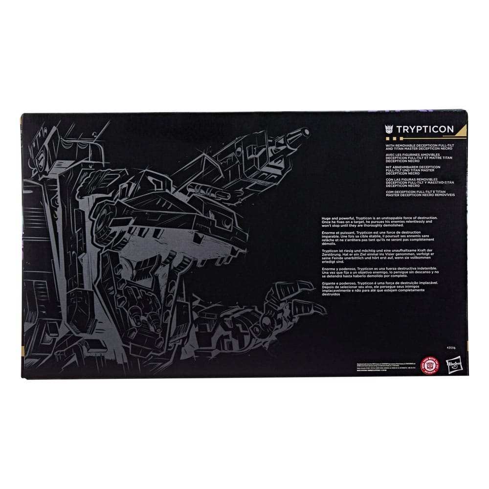 Transformers Generations Selects Age of the Primes Actionfigur G1 Trypticon 45 cm - Smalltinytoystore