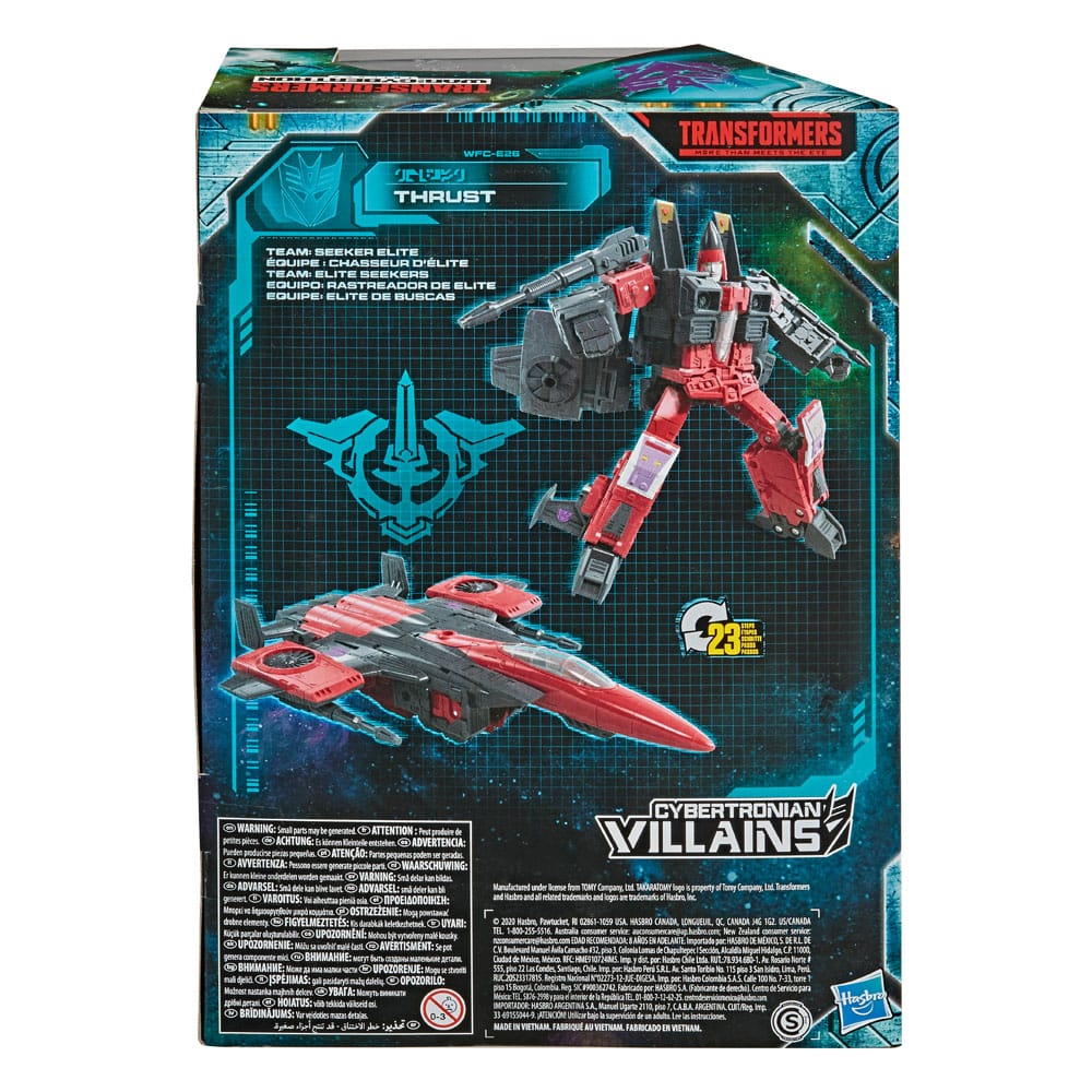 Transformers Generations War for Cybertron: Earthrise Voyager Class Actionfigur Thrust 18 cm - Smalltinytoystore
