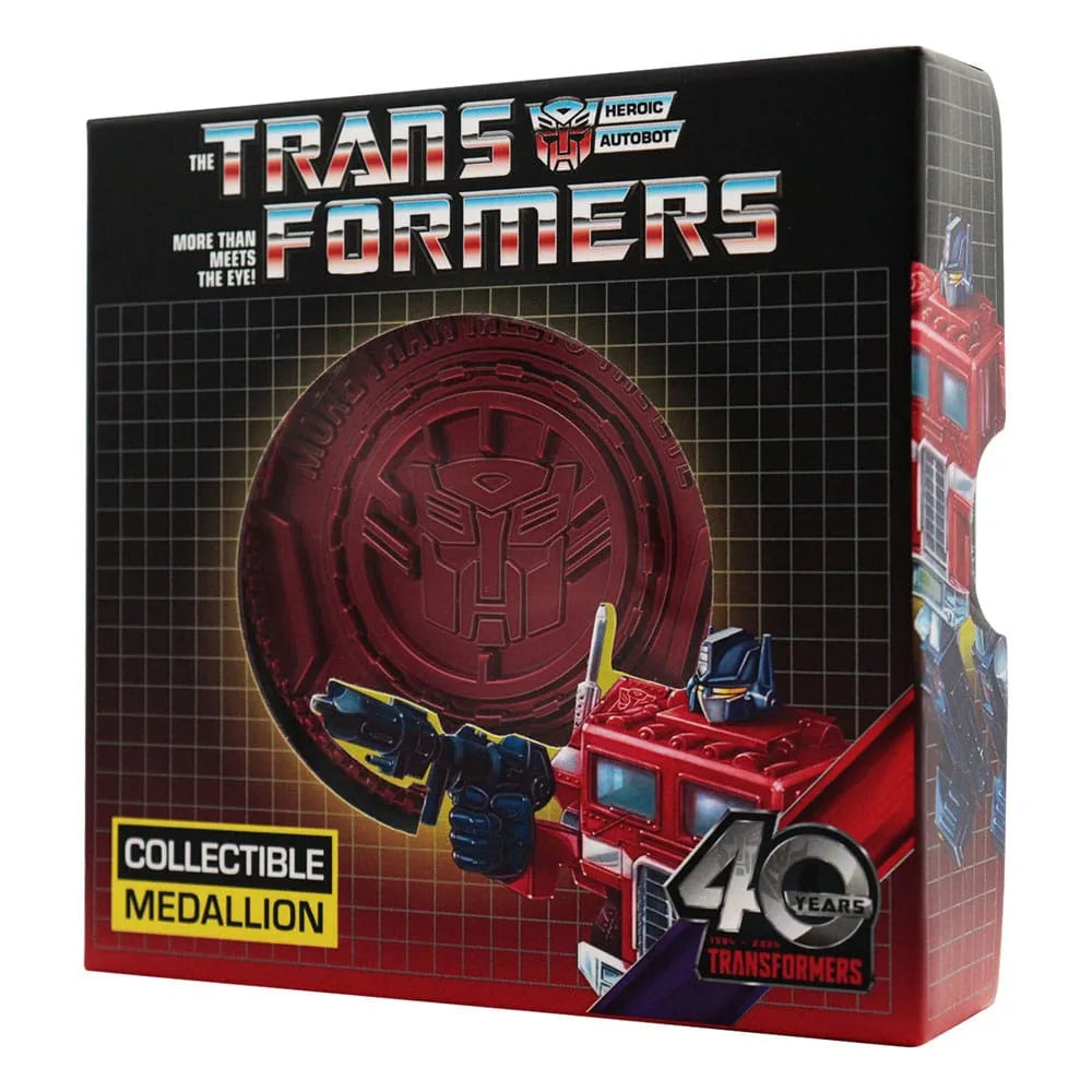 Transformers Medaille 40th Anniversary Autobot Edition - Smalltinytoystore