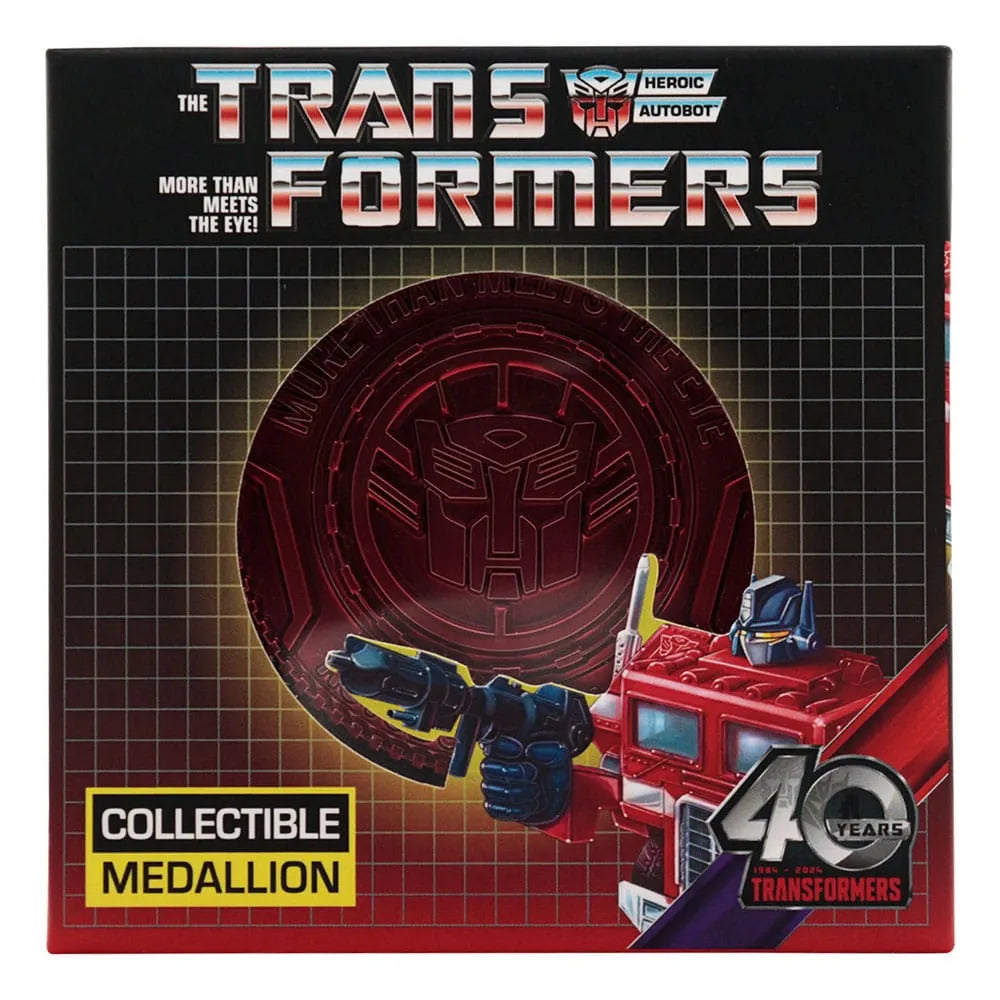 Transformers Medaille 40th Anniversary Autobot Edition - Smalltinytoystore
