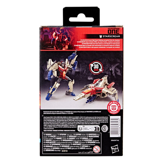 Transformers One Studio Series Deluxe Class Actionfigur Starscream 11 cm - Smalltinytoystore