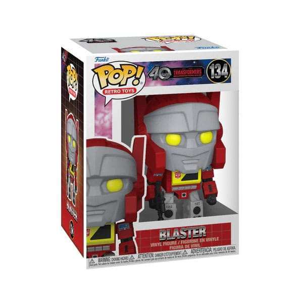 Transformers Retro Series POP! TV Vinyl Blaster 9 cm - Smalltinytoystore