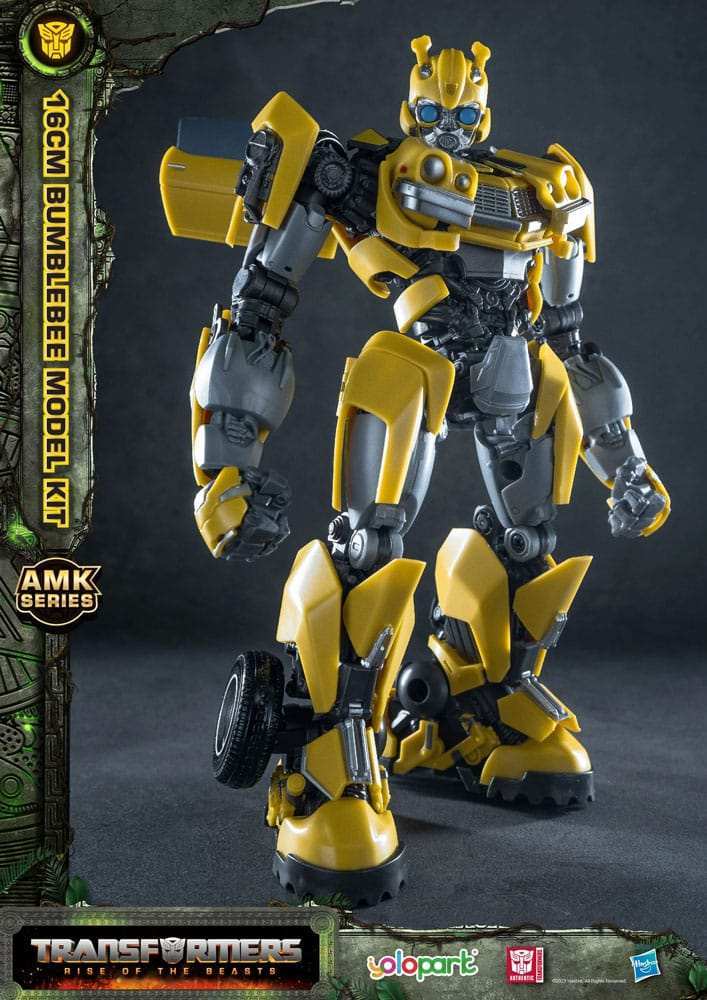 Transformers Rise of the Beasts AMK Series Plastic Model Kit Bumblebee 16 cm - Smalltinytoystore