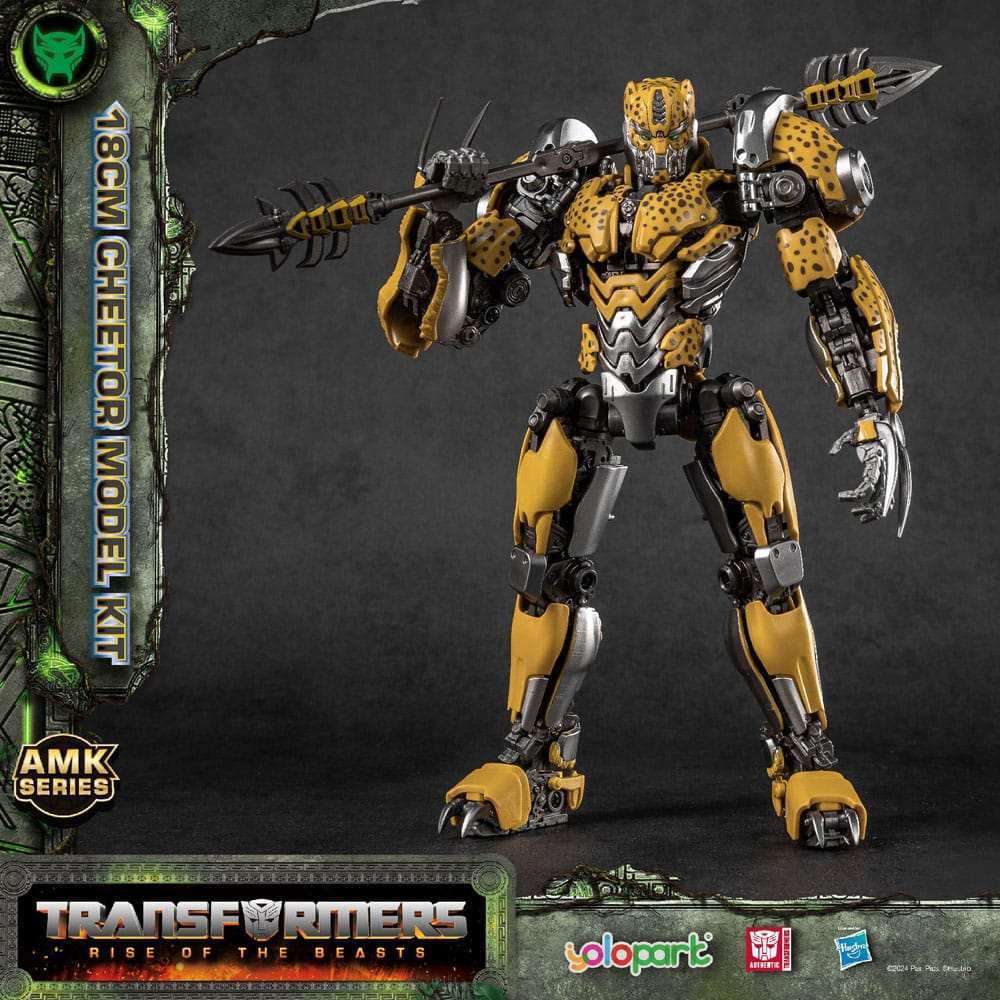 Transformers Rise of the Beasts AMK Series Plastic Model Kit Cheetor 22 cm - Smalltinytoystore