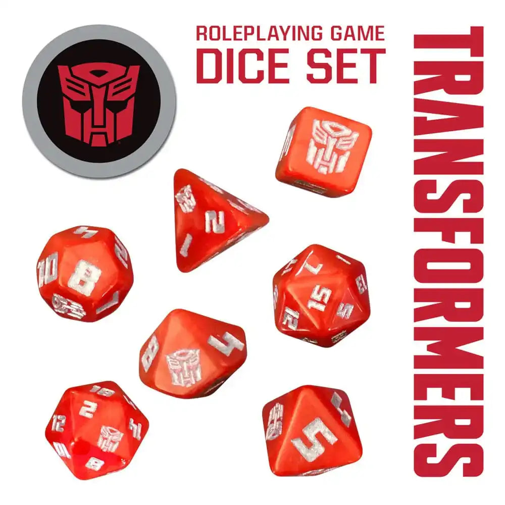 Transformers RPG Würfel Set - Smalltinytoystore