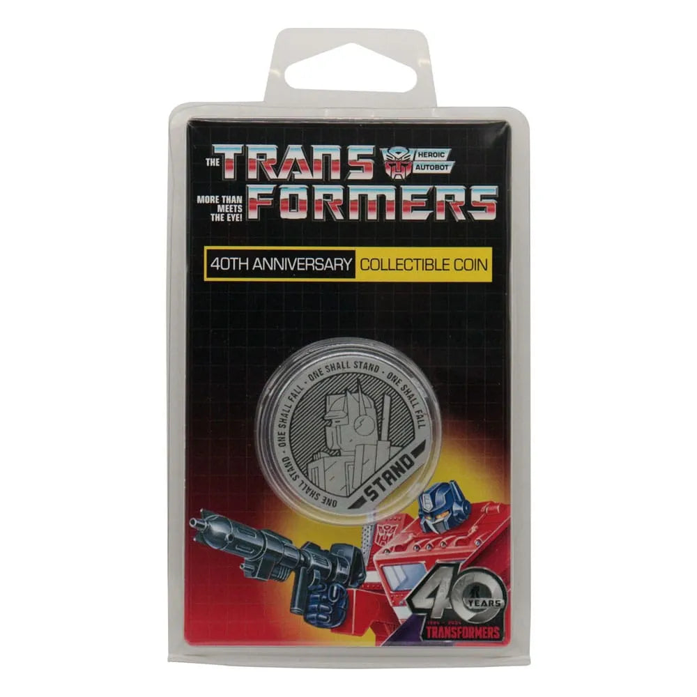Transformers Sammelmünze 40th Anniversary 4 cm - Smalltinytoystore