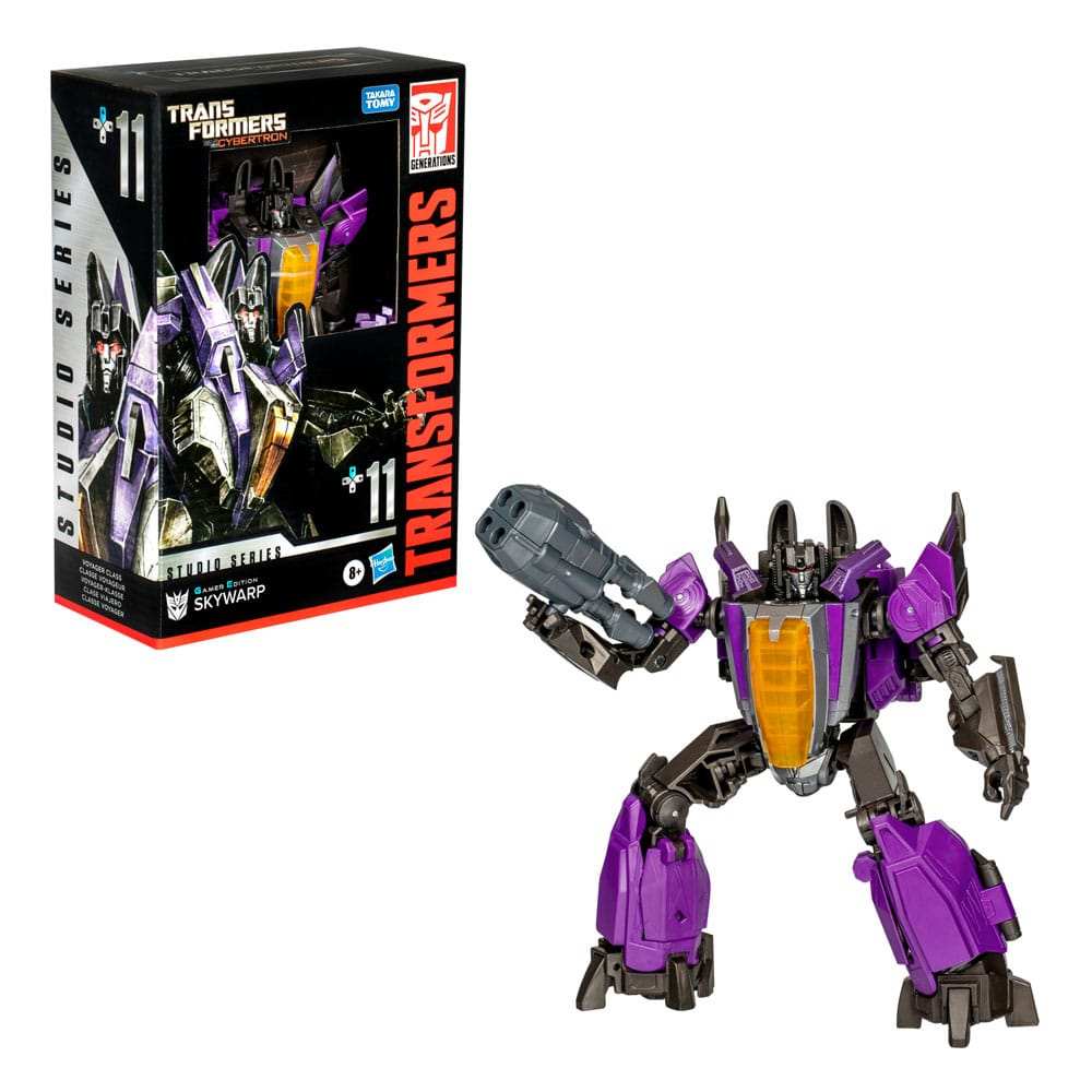 Transformers: War for Cybertron Studio Series Voyager Class Actionfigur Gamer Edition Skywarp 16 cm - Smalltinytoystore